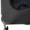 Flash Furniture Hercules Gray Shower Commode Chair with Safety Rail, Height Adjustable Frame, Padded Seat & Armrests DC-HY6458L-GRY-GG - alternate 5